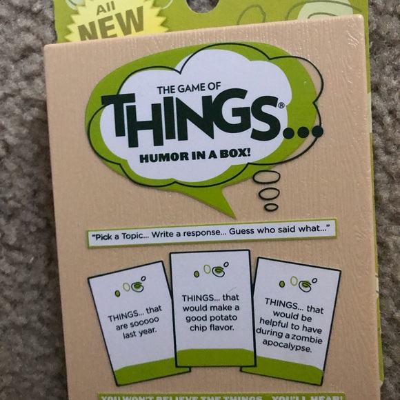 The Game of Things Humor in a Box! Ages 14 toAdult - Picture 2 of 3